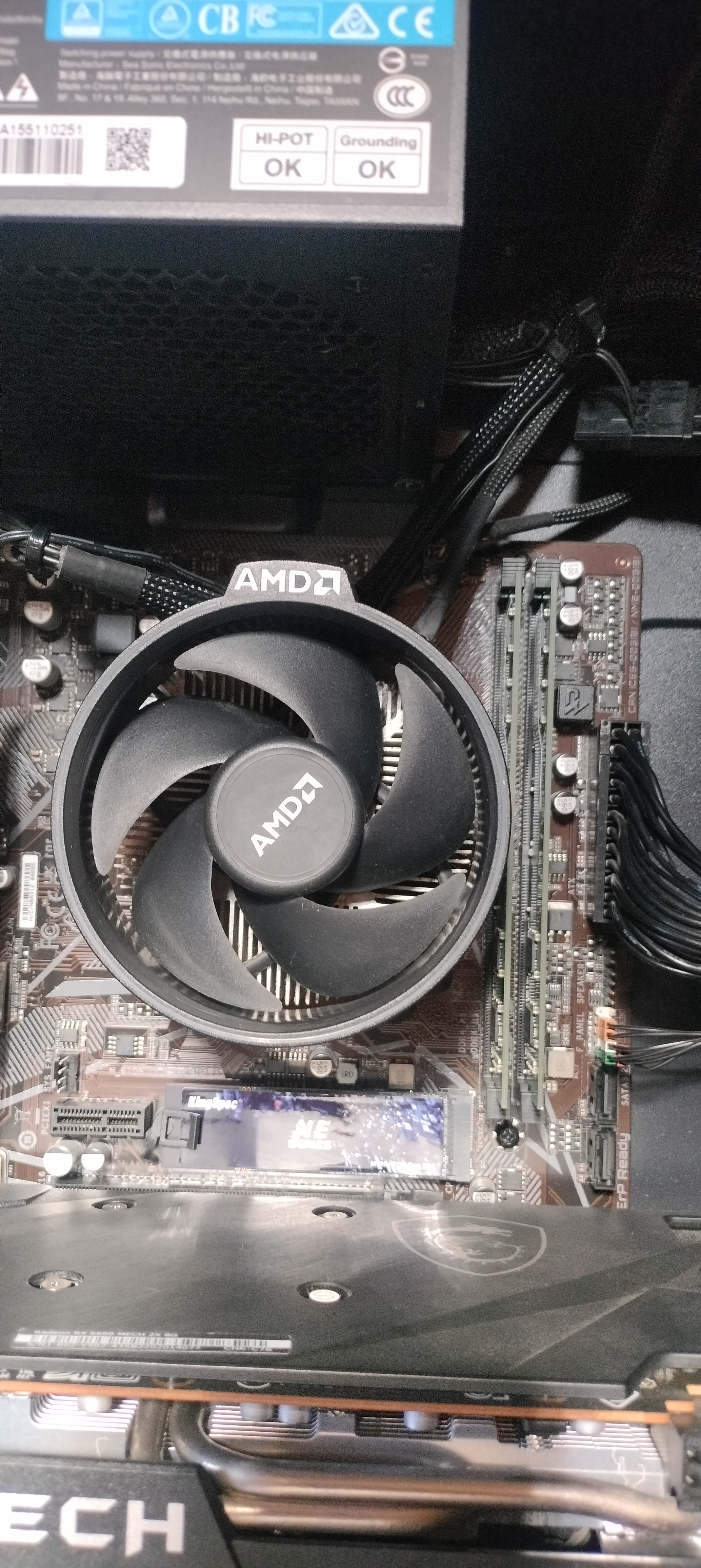 Depois 1 - Motherboard brilhante